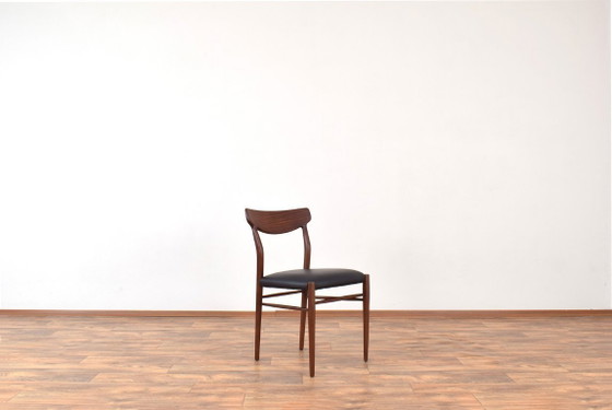 Image 1 of Sillas de comedor de teca de mediados de siglo diseñadas por Gustav Herkströter para Lübke, década de 1960, juego de 4