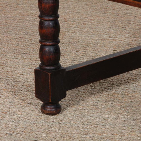 Image 1 of Chaise paillée en bois massif, travail français, 1940