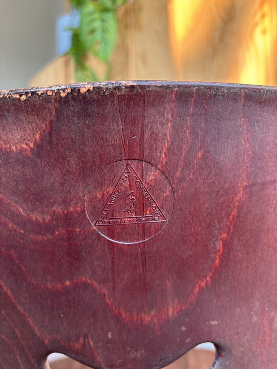 Image 1 of Vintage Galvanitas school chair, Pagholz 15104 'Smiley'