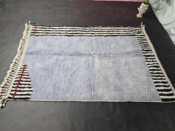 Image 1 of Auténtica alfombra marroquí Beni Ourain hecha a mano, 150/250 cm.
