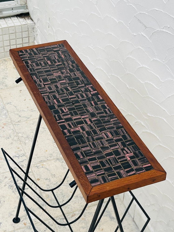 Image 1 of Vintage ceramic magazine rack