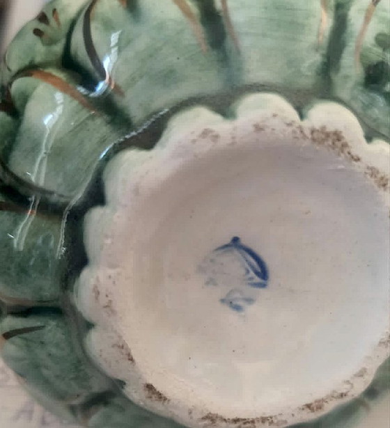 Image 1 of Set da portata per asparagi in metallo colato degli anni '60
