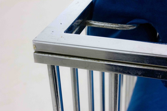 Image 1 of Chrom-Art-Deco-Käfigstühle