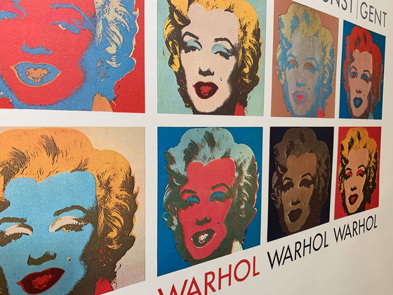 Image 1 of Poster Exhibition Andy Warhol, 70s