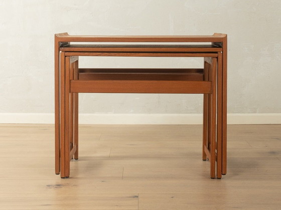 Image 1 of Tavolini impilabili anni '60, vintage