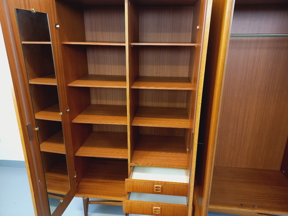 Image 1 of Vintage Scandinavian teak wardrobe from the 1960s