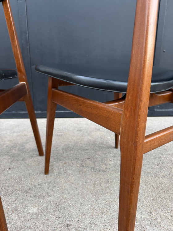 Scandinavian Style Chairs 60s – Dining chairs, Wood, Skai (photo 12 of 15)