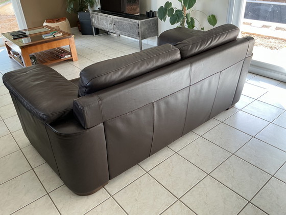 Image 1 of Tweezitsbank van het merk Natuzzi