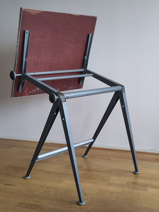 Ahrend de Cirkel Reply Tavolo da Disegno Friso Kramer, Scrivanie, Metallo, Legno, Bianco (foto 3 di 15)