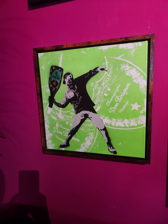 Image 1 of Stencil Graffiti, the thrower