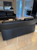 Paian Leolux 3-seater sofa black 2 pieces