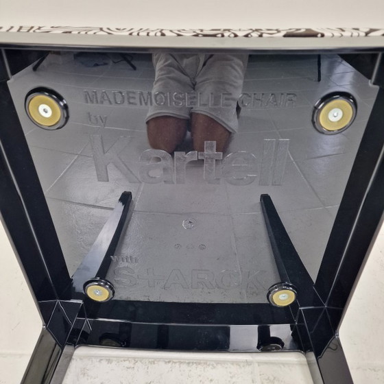 Image 1 of Chaise 'Mademoiselle' de Kartell en tissu Missoni par Philippe Starck Italie