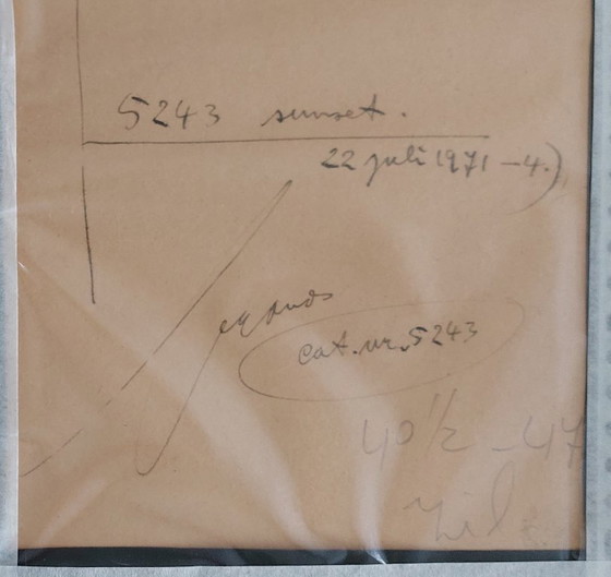 Image 1 of Gouache op thick paper