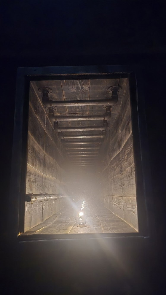 Image 1 of Handmade infinity mirror coffee table (wireless)