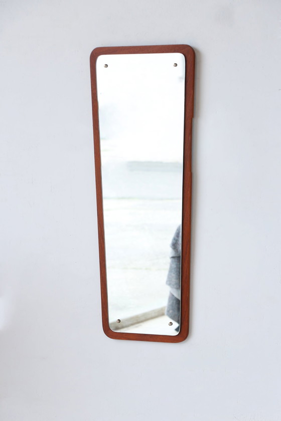 Image 1 of Vintage Scandinavian Teak Mirror - 60's - 28.03.25.02