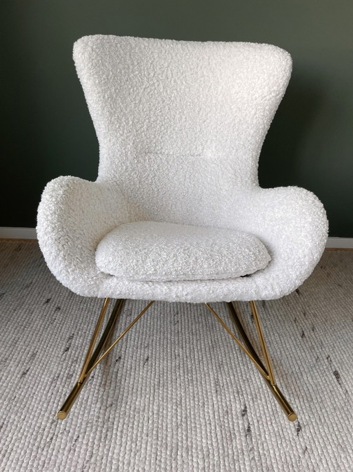 Westwing schommelstoel fauteuil