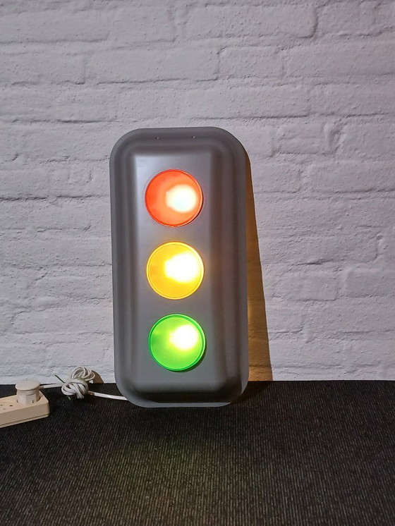 Image 1 of Lampe de signalisation vintage IKEA V0010 - années 1990