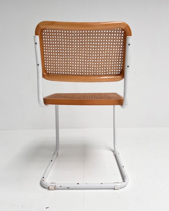 Image 1 of Set of 2 Italian webbing chairs, 1970s