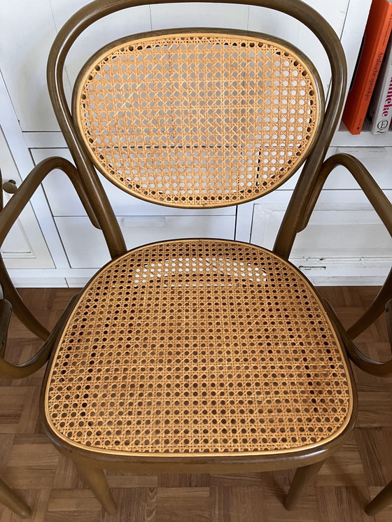 Image 1 of 4x Thonet 215Rf Stoelen Webbing Bentwood