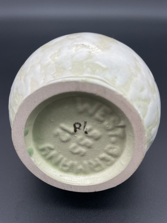 Title of the ad: Small Bay Keramik vase with original label and gold rim – Ceramic (photo 5 of 7)