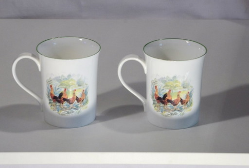 2 Alex William mugs, Royal Kendal, 1991 (England), Bone China, 8x10cm – servies, Porcelain (photo 2 of 5)