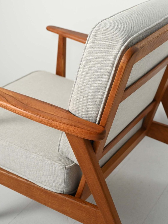 Image 1 of Een paar teakhouten fauteuils van Thomas Harlev, 1957