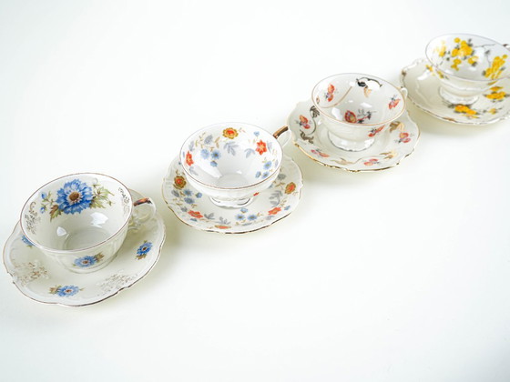 Image 1 of Porzellantassen-Set, deutsches Design, 20. Jahrhundert, hergestellt in Deutschland