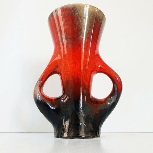 WICHTIGE VINTAGE-VASE 1960 SAINT POL S MER KERAMIK 60ER JAHRE 1960ER JAHRE 1960er JAHRE