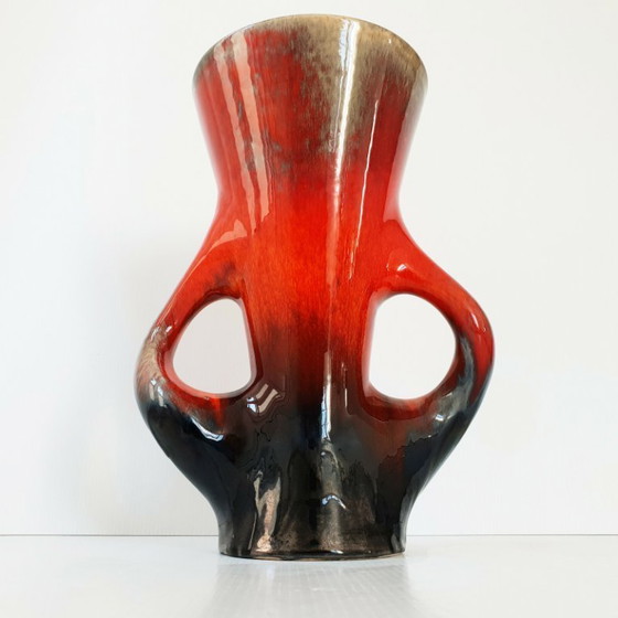 Image 1 of IMPORTANT VINTAGE VASE 1960 SAINT POL S MER CERAMIC 60S 1960S 1960s 60s