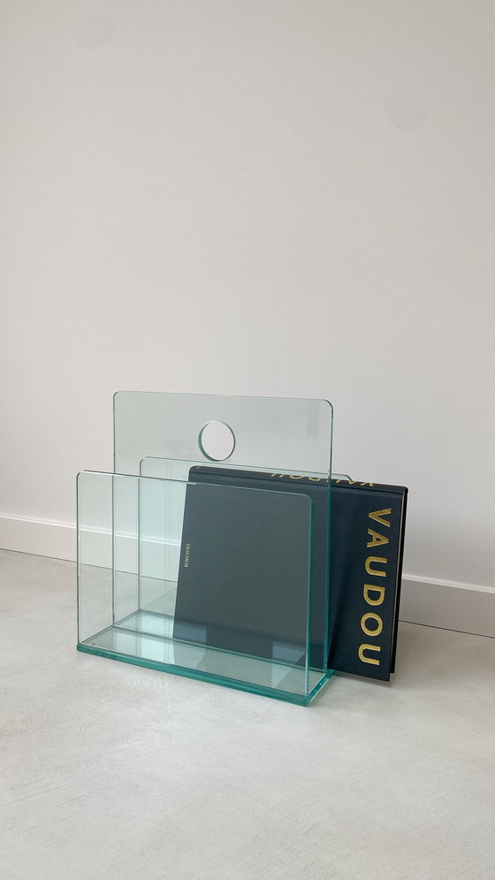 Image 1 of Portariviste in vetro vintage