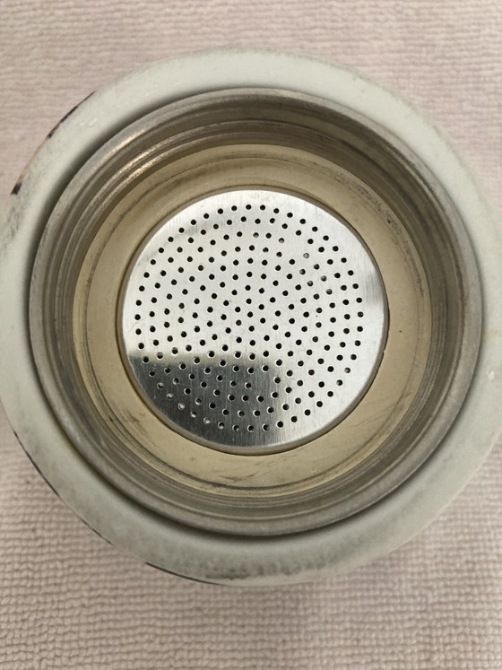 Image 1 of Small vintage Italian porcelain coffee maker