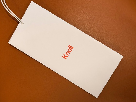 Image 1 of Sedia Knoll Warren Platner - Pelle Volo color cognac