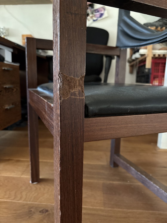 Image 1 of Pastoe, Cees Braakman, desk with chair, Wenge