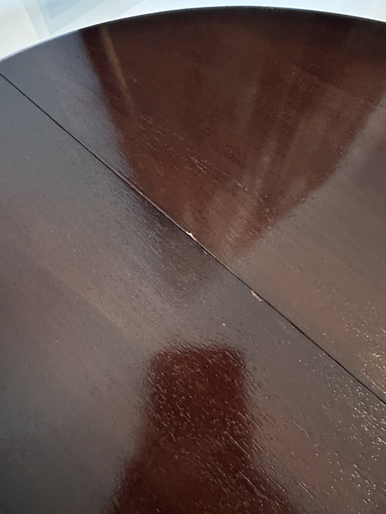 Image 1 of Montaplatos plegable antiguo / Mesa de servicio de dos niveles con ruedas