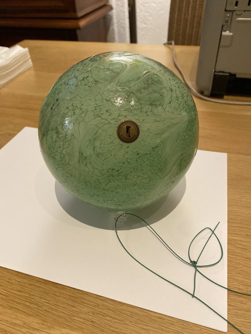 Mouth-blown glass ball