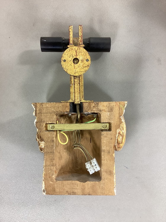 Image 1 of 2 Vintage seventies wall lamps Italian French