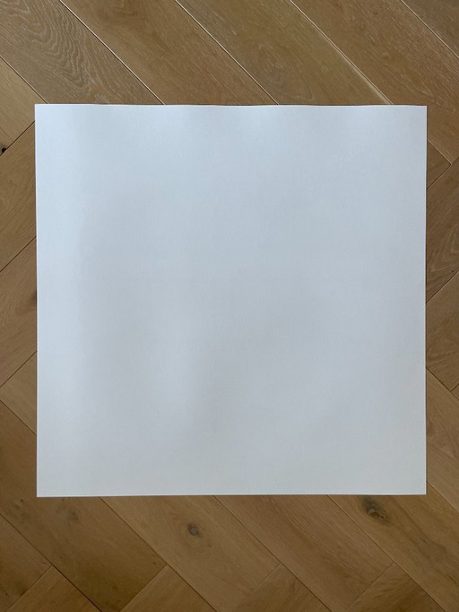 Piet Modrian (1872-1944), Composizione con blu, 1935, stampato in Italia