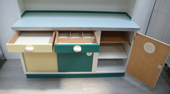 Image 1 of Armario de cocina de 50 cm con puertas correderas + extraíble, ideal también para cocinas pequeñas