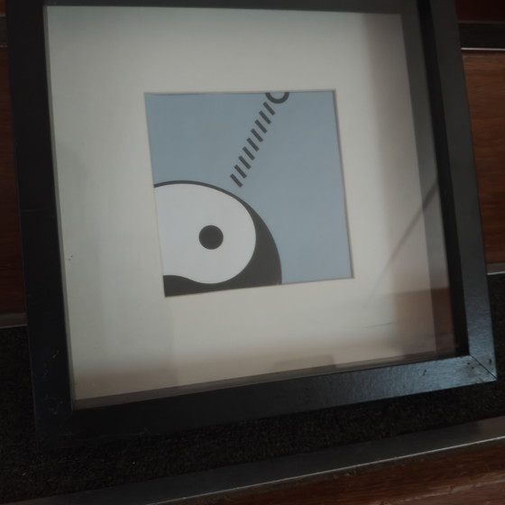Abstract geometric wall object – Bauhaus / Memphis style – Wall decoration, Paper (photo 4 of 7)