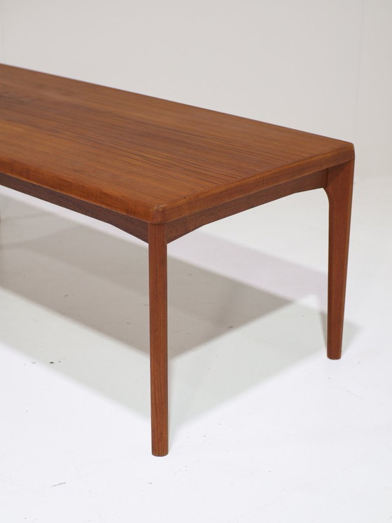 Image 1 of Henning Kjaernulf coffee table teak Danish vintage