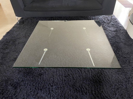 Glastisch Maupertuus, 120 x 120 cm
