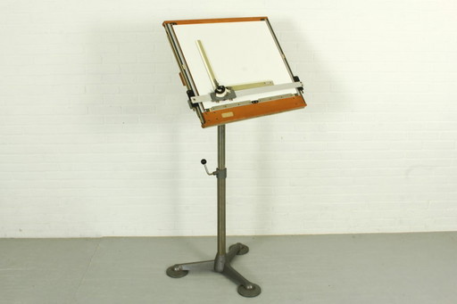 Hebel-Zeichentisch, Deutschland, 1950er Jahre