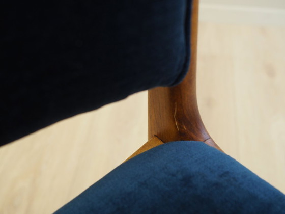 Image 1 of Set of four beech chairs, Danish design, 1950s, designer: Holger Jacobsen, manufacturer: Fritz Hansen