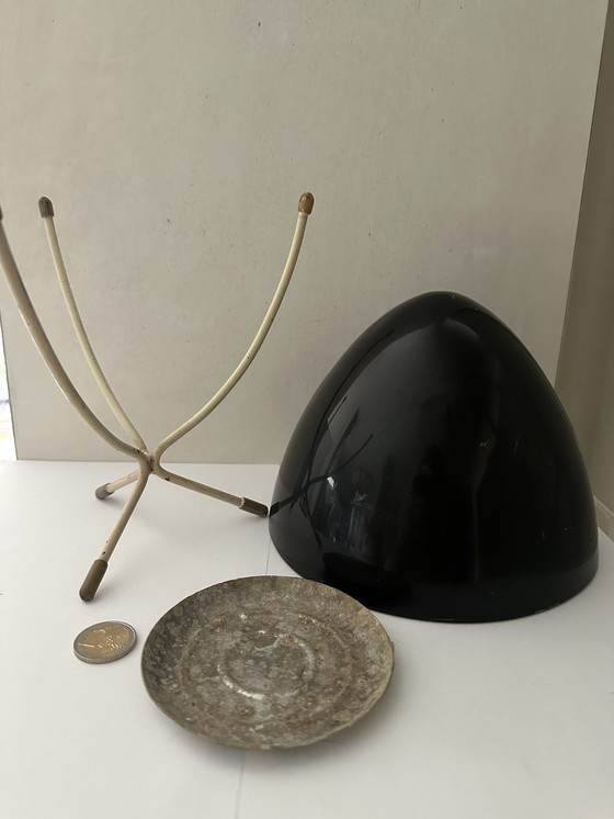 Image 1 of VASO A PROIETTILE ANNI '50/'60 VINTAGE VASO PER PIANTE SU 3 GAMBE