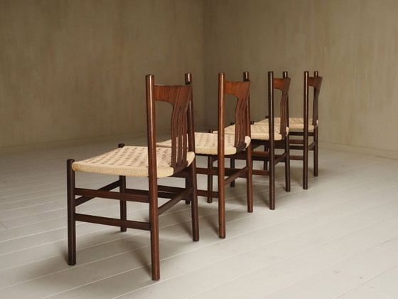 Image 1 of ensemble de chaises danoises