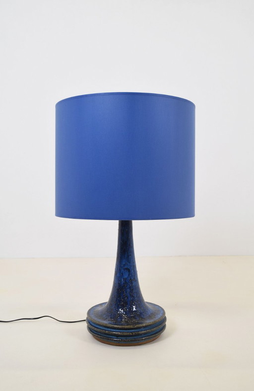 Lampada da tavolo danese disegnata da Frank Tromborg per Axella, anni '60 – tafellampen, Metal, Ceramic