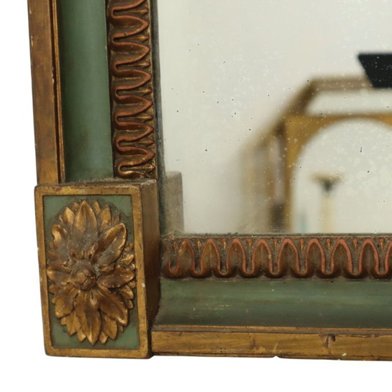 Image 1 of Groene Gouden Spiegel Begin 20ste Eeuw