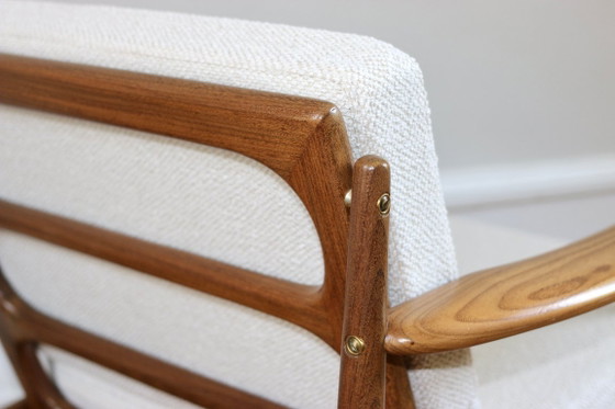 Image 1 of Fauteuil scandinave vintage teck Grete Jalk 1960