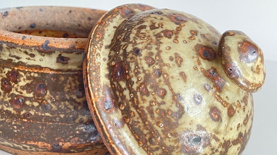 Image 1 of Pentola in gres pirite vintage