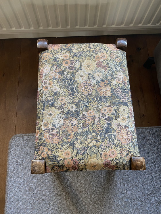 Image 1 of Banque d'images vintage avec imprimé floral